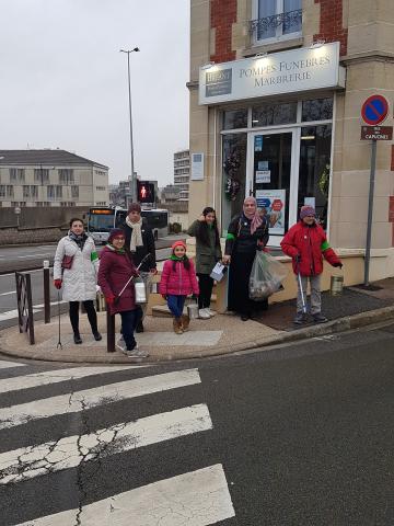 Ramassage en ville, le 2 février