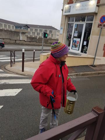 Ramassage en ville, le 2 février