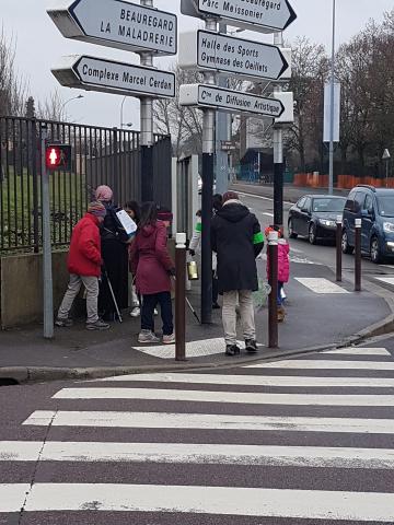 Ramassage en ville, le 2 février