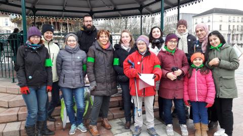 Ramassage en ville, le 2 février
