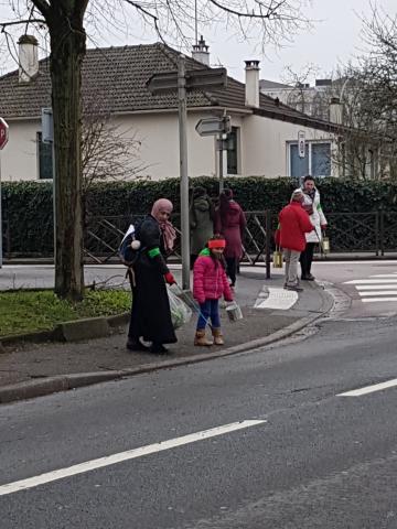 Ramassage en ville, le 2 février