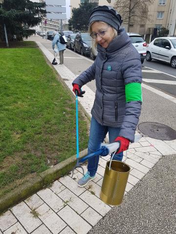 Ramassage en ville, le 2 février