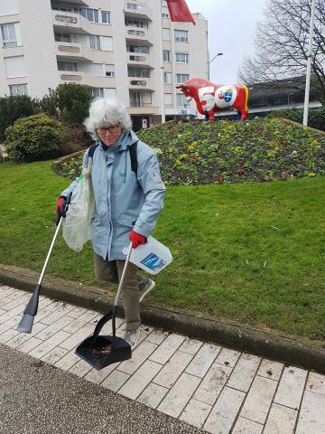 Ramassage en ville, le 2 février