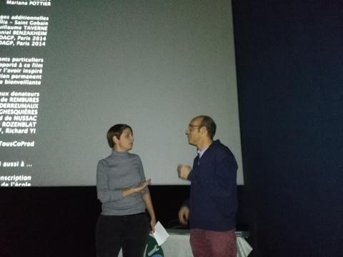 Projection de "Tout s'accélère", 19 novembre 2019